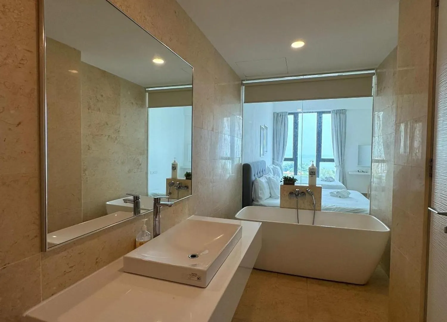 Jazz Suites Seaview With Bathtub - 1603 Tanjung Tokong Lägenhetshotell